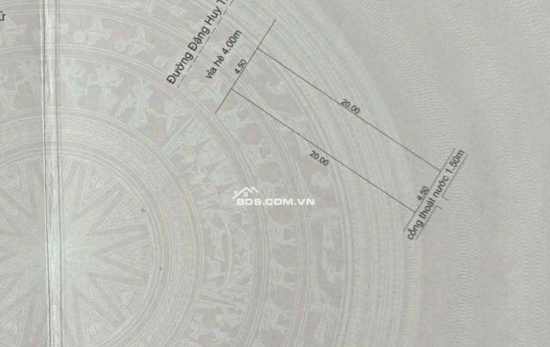 Đất MT Đặng Huy Trứ,  Đường 7m5 lề 4m. Sát biển Nguyễn Tất Thành